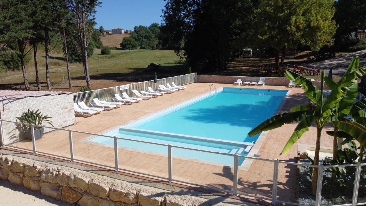 Camping Nature Le Valenty Mobil-Home-Dordogne Panoramique Clim Piscine Soturac Luaran gambar