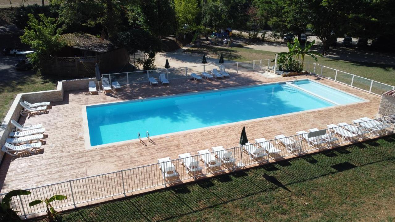 Camping Nature Le Valenty Mobil-Home-Dordogne Panoramique Clim Piscine Soturac Luaran gambar