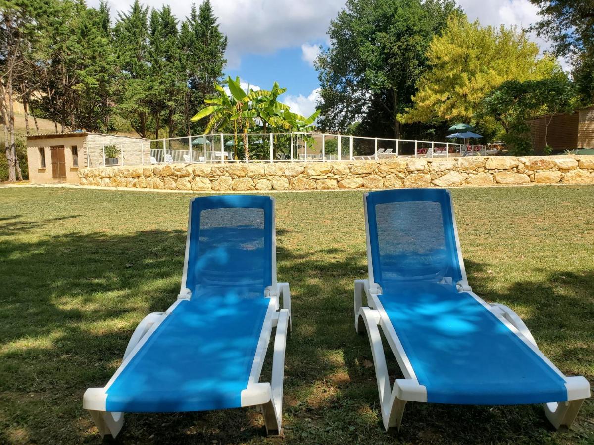 Camping Nature Le Valenty Mobil-Home-Dordogne Panoramique Clim Piscine Soturac Luaran gambar