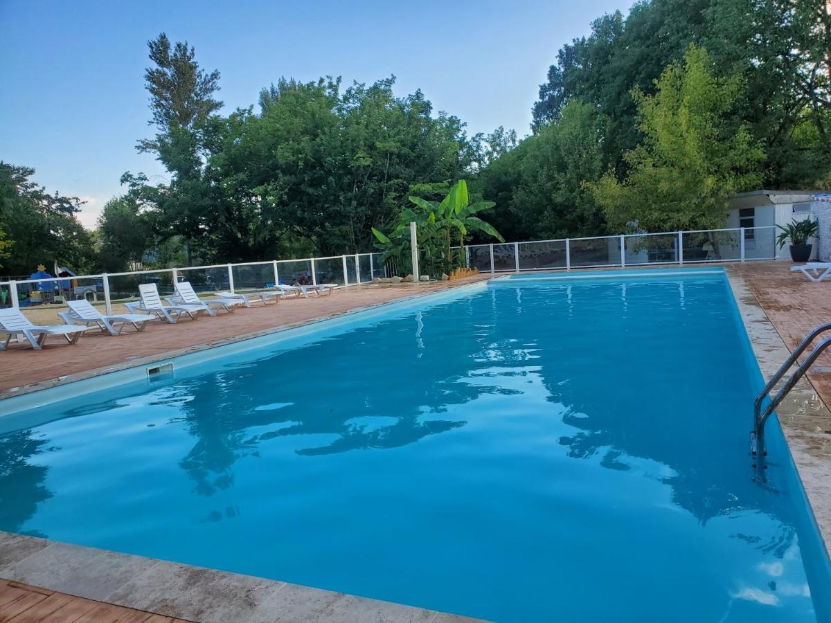 Camping Nature Le Valenty Mobil-Home-Dordogne Panoramique Clim Piscine Soturac Luaran gambar