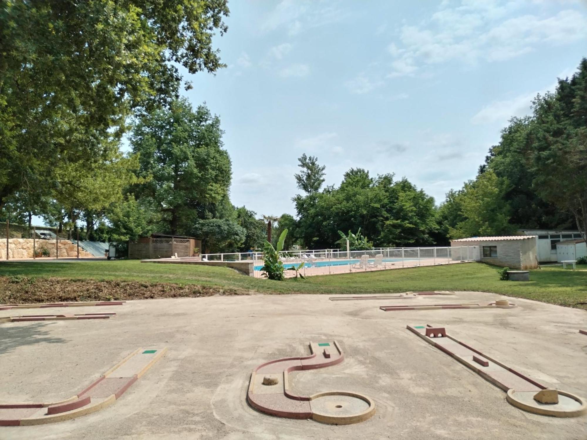 Camping Nature Le Valenty Mobil-Home-Dordogne Panoramique Clim Piscine Soturac Luaran gambar