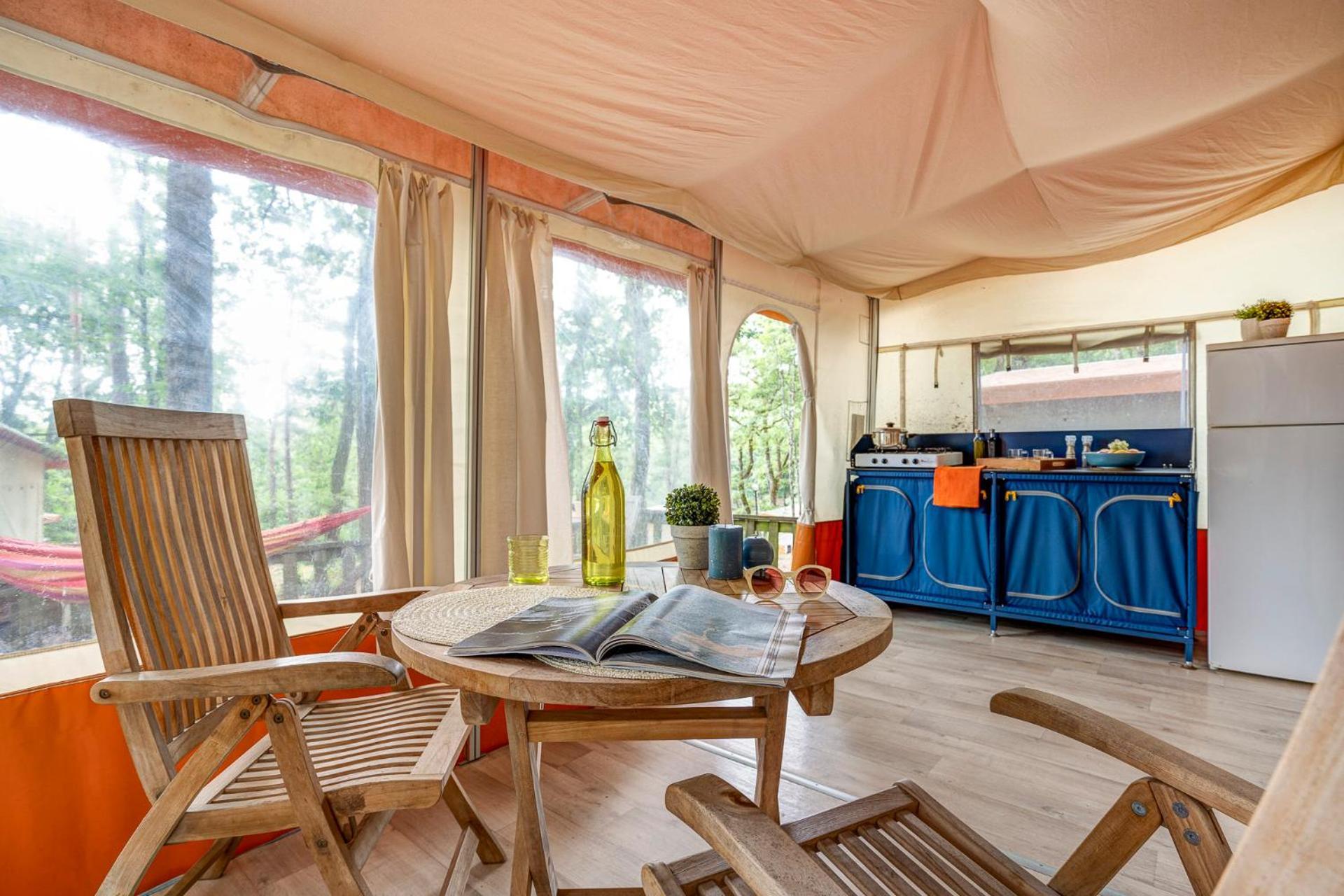 Camping Nature Le Valenty Mobil-Home-Dordogne Panoramique Clim Piscine Soturac Luaran gambar
